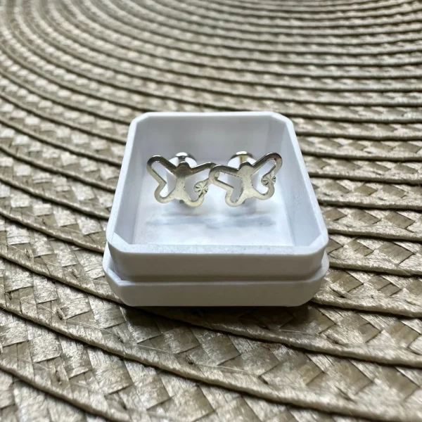 Aro Abridor Plata Mariposa
